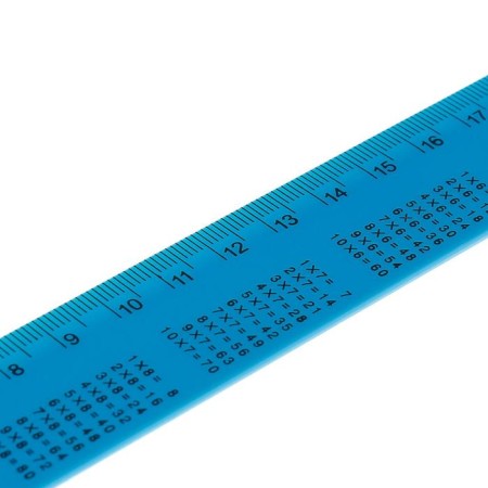 Refusal line "Multiplication table", 30 cm, mix-2