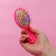 Comb - mini massage, 5.5 × 14 cm, pink color
