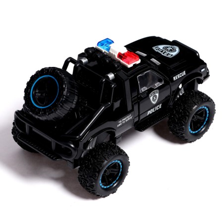 Metal “jeep” machine, doors, hood, inertia, mix are opened-2