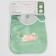 Bibslate for feeding "Happiness is" waterproof on Velcro, with a pocket