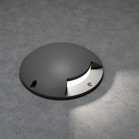 Parking lamp ELECTROSTROSTANDARD, PARK, 210x210x55 mm, 1.5W, LED, 15LM, 4000K, Gray color.-1