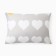 Pillowcase Ethel Heart 50*70 ± 3 cm, 100% cotton, calico 125 g/m²