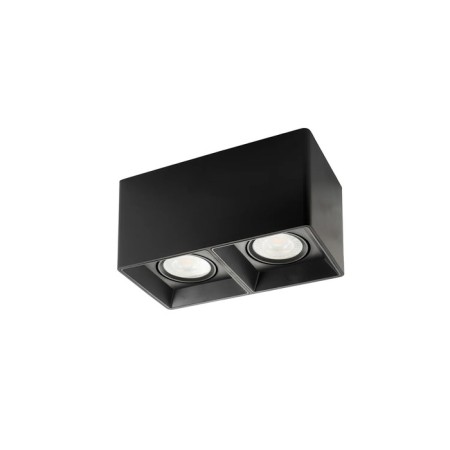 DK3035-BK overhead lamp for a changing lamp SORO, IP20, 15W, GU5.3, LED, black, pl-3