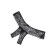 Panties Eromantica, Juno, with access, black color, size 42-44