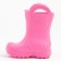 Rubber boots baby, light pink color, size 22-23
