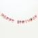 Girland "Happy Birthday", length 2 meters