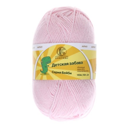 Yarn "Children's Fun" 20% microfiber, 80% acrylic 140m/50g (293 sand)-1