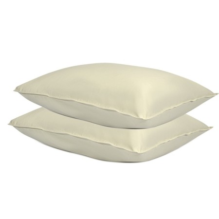 Essential pillowcase set, 2 pcs, gray-beige color