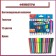 Flomasters 12 colors, thick, in a cardboard box, a ventilated cap
