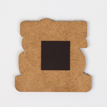 New Year's Wooden Magnet "New Year: rich 2025", 8 x 7.7 cm-3