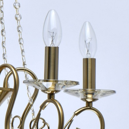 Selena chandelier, size 50x105x50 cm, 200W 5XE14 IP 20-8