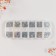 Decor for creativity Glass "Rhubates truncated cone. Olive" d = 2-6.5 mm nr 2600 pcs