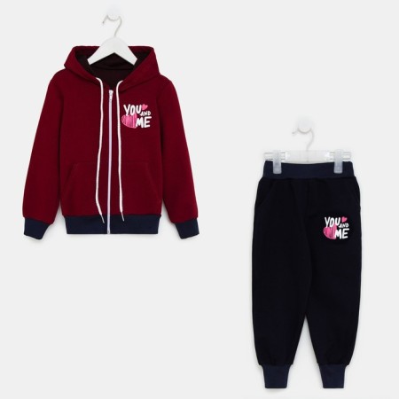 Sports for children, burgundy/dark blue color, height 86 cm