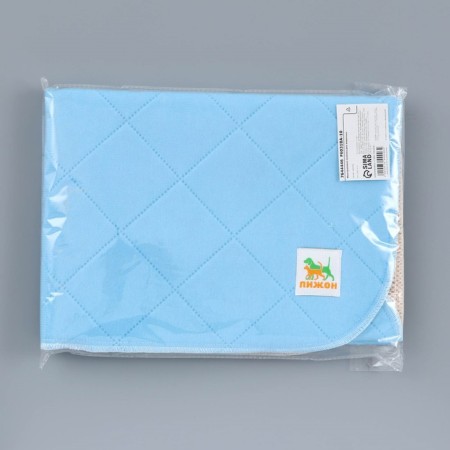 Single for animals reusable, 60 x 50 cm, blue-5