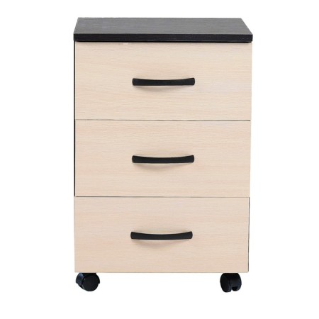 Loof cabinet for 3 boxes, 400x400x600, wenge/dairy oak-1