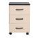 Loof cabinet for 3 boxes, 400x400x600, wenge/dairy oak