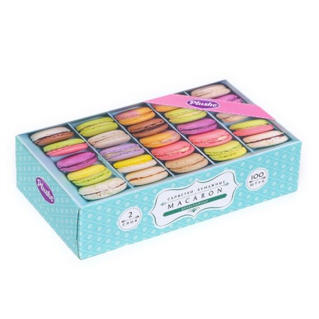 Paper napkins in Plushe box, 2 layers, 100 sheets-6