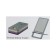 Phone stand, folding, metal, rubberized, black