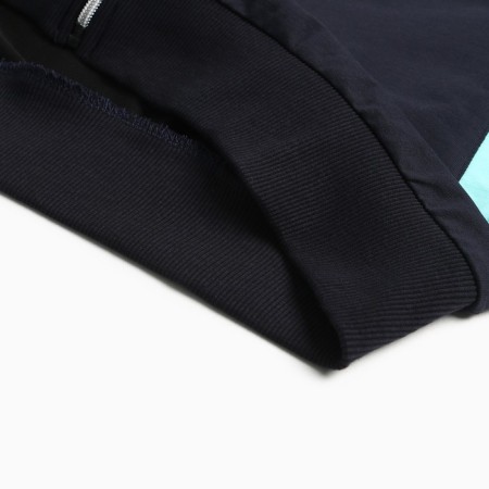 Women's costume (sweatshirt/trousers), dark blue/menthol, size 50-52-6