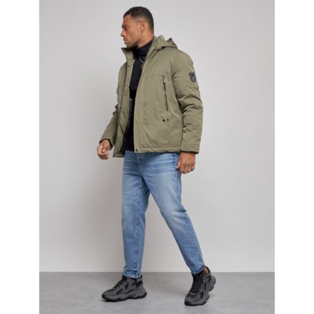Sports male winter, size 58, khaki color-1