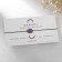 Amethyst wishes on the brown thread, the length is regulated