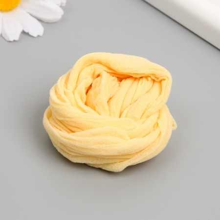 Kapron for flowers single -color "mustard" 50 cm-1
