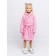 Baby robe, height 98 cm, pink color