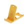 Luazon phone stand, folding, adjustable height, yellow