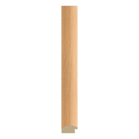 Mirror in the baguette frame, beech 37 mm, 70x90 cm-2