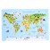 Puzzle tablet "Map of the World"
