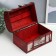 Casket Wood Equrated "Flowers and Cities" MICS chest 15x22x15.5 cm