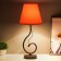 Lamp table Marcel 1x15W E14 18x18x42cm black/pink Risalux