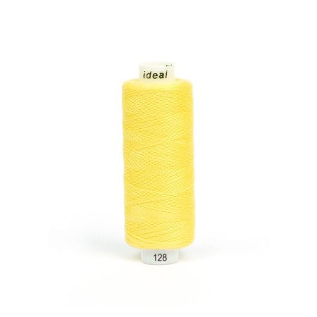 IDEAL 40/2 threads, length 366 m, color No. 128 yellow, 10 pcs in units