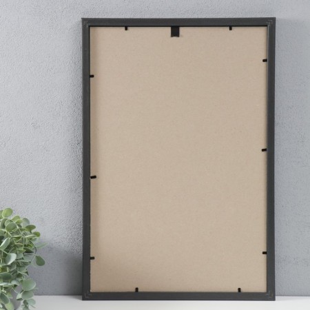 Photo frame plastic 30x45 cm, gray with gold (plastic screen)-2