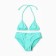 Separate swimsuit for girls, turquoise color, height 110-116 cm