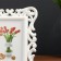 Photo frame plastic 10x15 cm "curls" white 22.5x17 cm