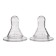 Silicone nipple on a bottle, +6 months, fast stream (x), packing 20pcs