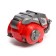 Tyrannosavr robot-dinosaurus, transforms into an egg, red color