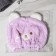 Cup for drying the hair of the Dolyan "Bear", microfiber, color mix