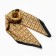 Women's scarf minku 70*70 cm, mustard