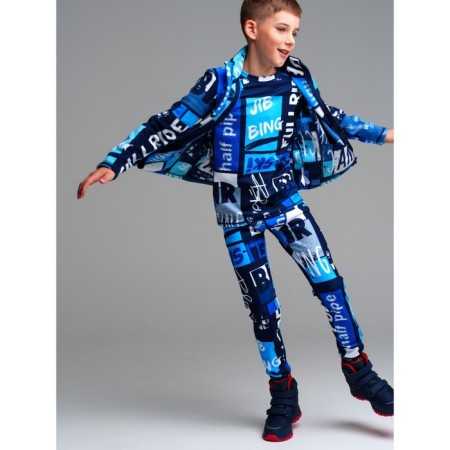 Thermal complex for a boy: trousers, sweatshirt, height 158 ​​cm-1