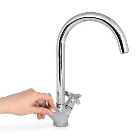 Kitchen mixer IDDIS Copter Copsbj0i05, two -talent, chrome-9