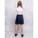 Turtleneck for girls, height 134 cm, pink color
