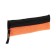 Penal soft, 1 compartment, 60 x 195 mm, flat, PMP 03-73 with a notebook for a notebook, bright orange 57433