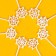 Swalls "Web", in a set 12 pieces, white color