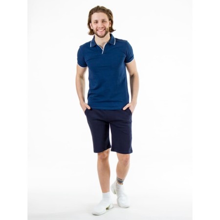 Male ISee shorts, size 50, dark blue color