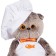 Soft toy "Basik Chef", 22 cm