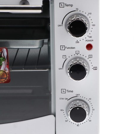 Mini-fucked Energy GT20-W-Conv, 1380 W, 20 l, 70-230 ° C, convection, timer, white-3