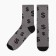 Male socks "bucks" p. 41-44 (27-29 cm), gray