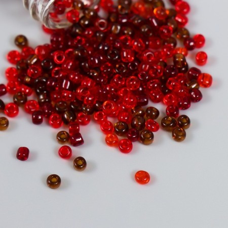 Beads 8/0 in the bottle "Rumba" matte 20 g 6x2x2 cm-2